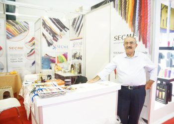 Seçme Tekstil, fuarda kilitli çanta iplerini sergiledi