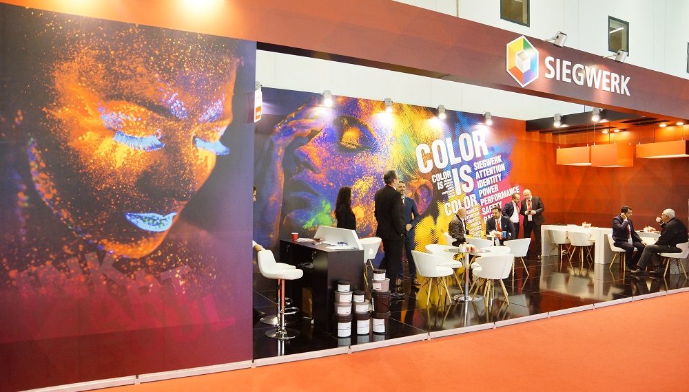 Siegwerk, renkli standıyla Avrasya Ambalaj Fuarı’ndaydı