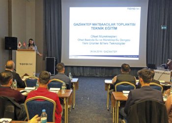 TOYO INK uzmanları Gaziantepli matbaacılarla buluştu