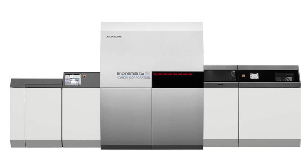 Düşük tirajlı, ambalaj baskıları için Komori Imprimia IS29