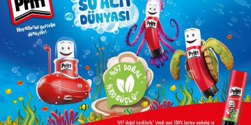 Pritt, plastik içermeyen yeni %100 karton ambalajında
