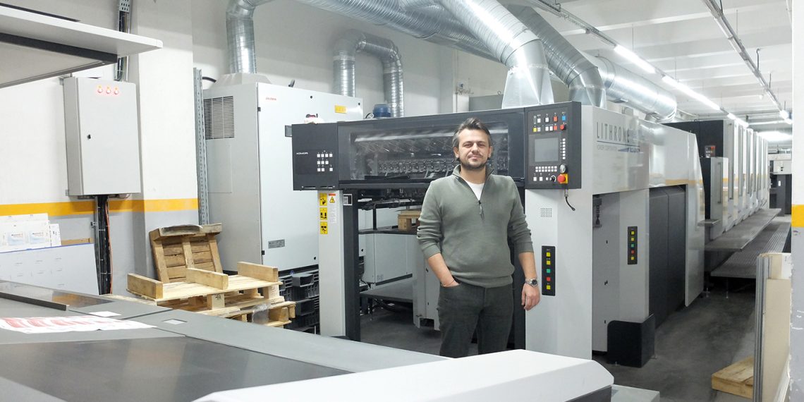 Otingo Ambalaj yeni yatırımı Komori Litrone G40 Advance ile hizmet yelpazesini genişletiyor.