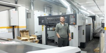 Otingo Ambalaj yeni yatırımı Komori Litrone G40 Advance ile hizmet yelpazesini genişletiyor.