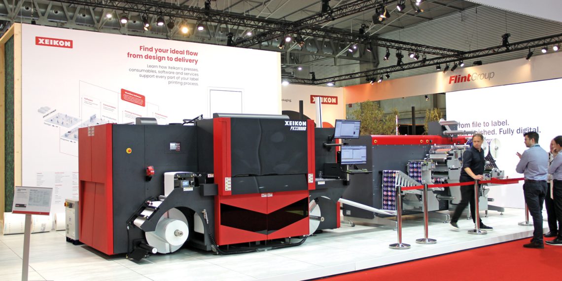 Xeikon ve Herma, Labelexpo’da canlı termal etiket iş akışını gösterdi